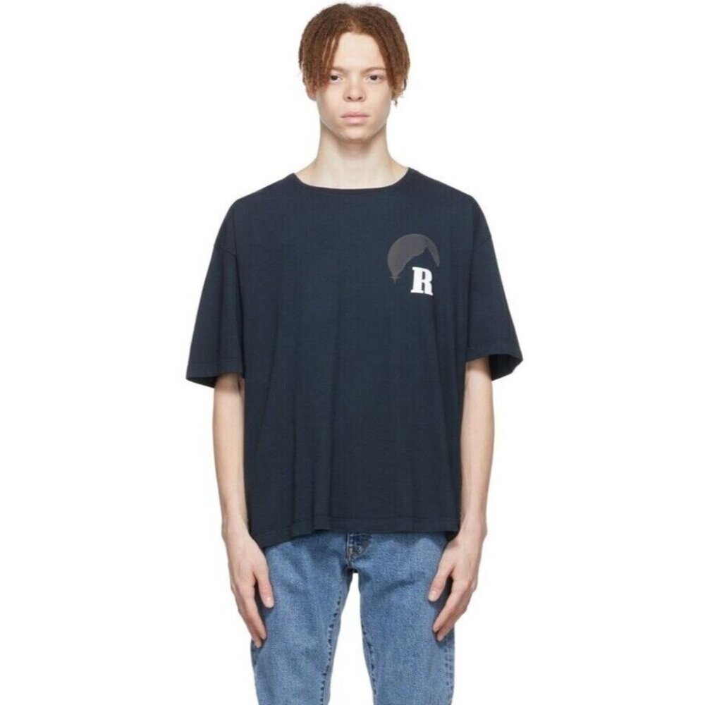 Rhude Black Short Sleeve Tee